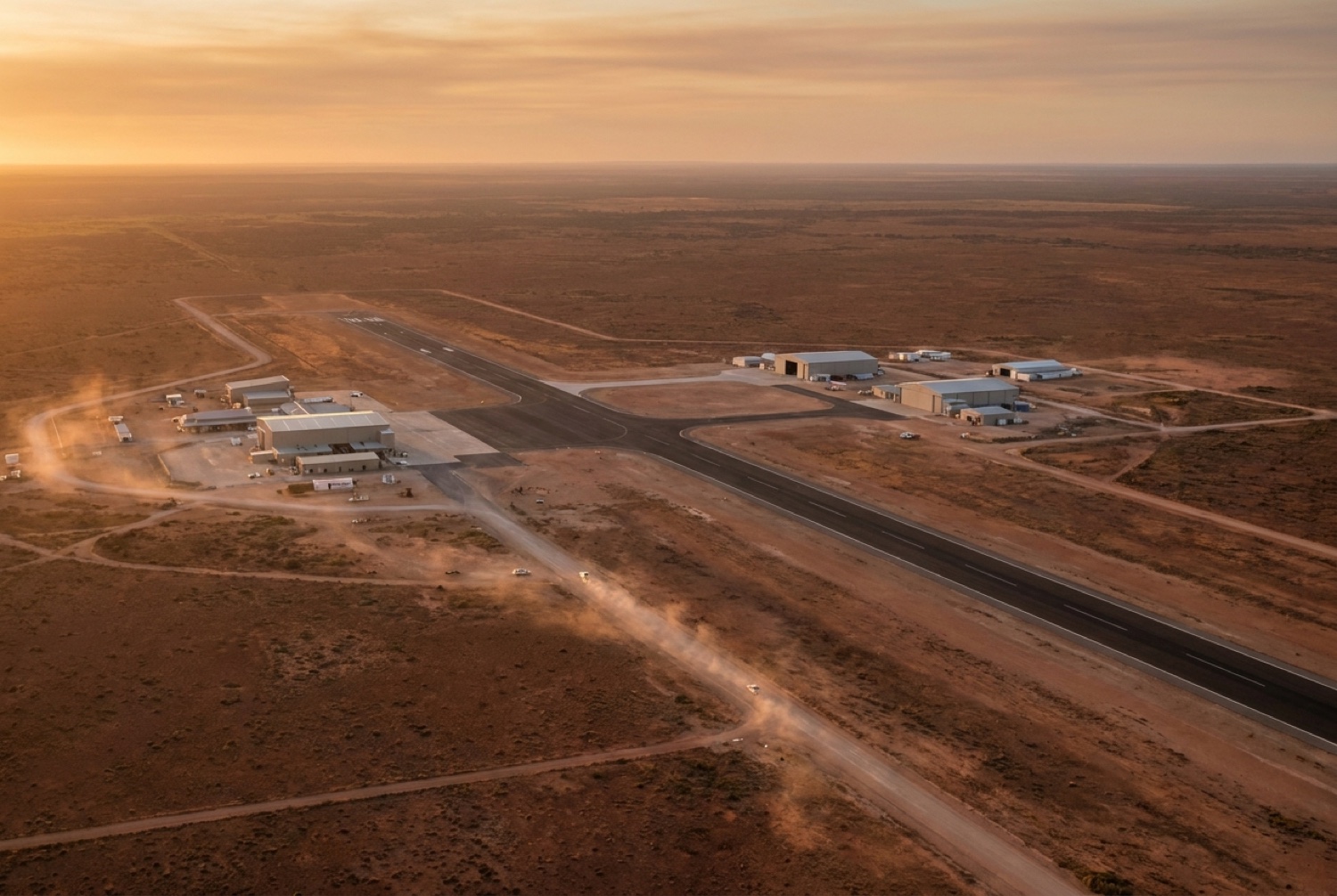 Australis Polar spaceport on the Nullarbor